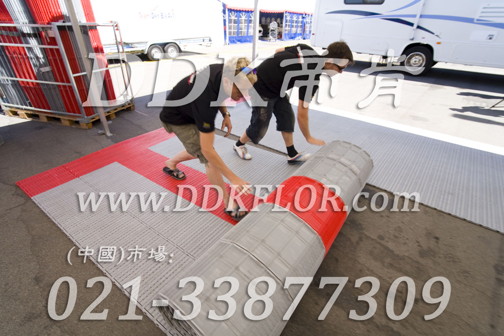 灰+紅（4）_本田汽車維修車間地板材料